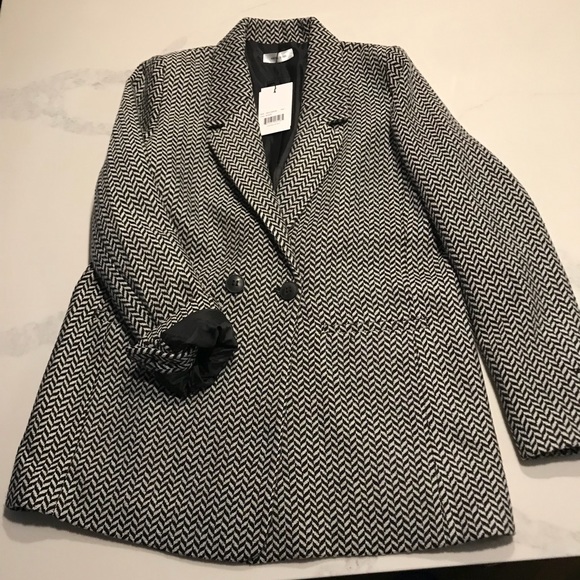 Anine Bing Jackets & Blazers - NWT Anine Bing Fishbone Blazer
